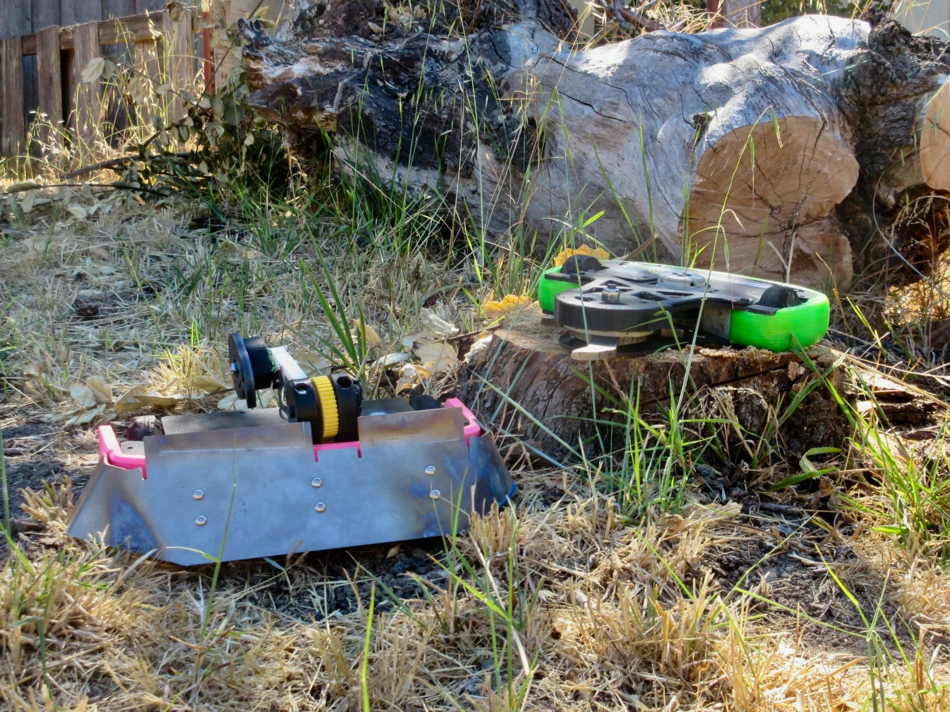 Photo of our beetleweight robots